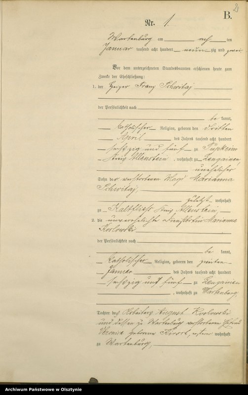 image.from.unit.number "Heiraths-Haupt-Register Nr 1 - 31"