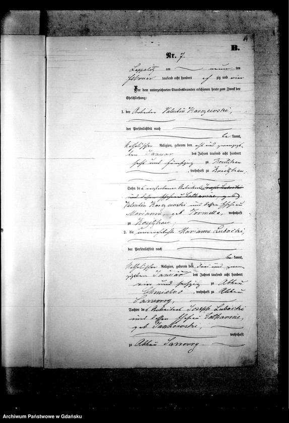 image.from.unit.number "Księga małżeństw"