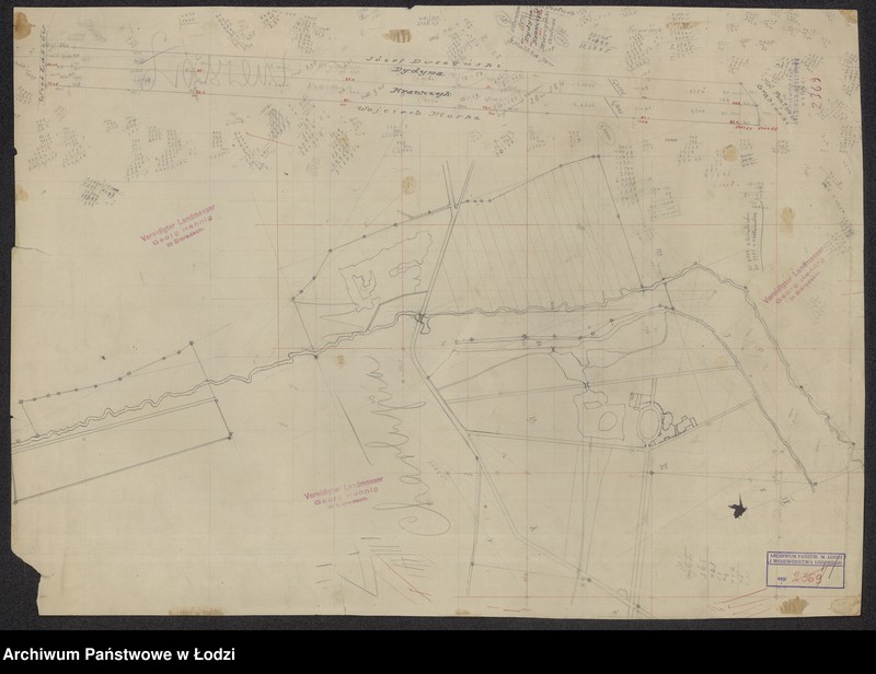 Obraz 2 z jednostki "Szkic folwarku Raduchów i letniska Żywica w starostwie sieradzkim"