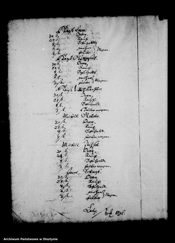 image.from.unit.number "Kirchen-Rechnung in Deutsch Eylau"