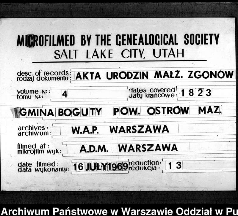 image.from.unit.number "Akta urodzeń, małżeństw, zgonów"