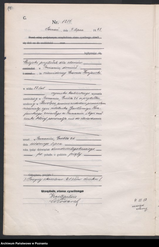 image.from.unit.number "Księga miejscowa zgonów tom III [Rejestr główny zgonów]"