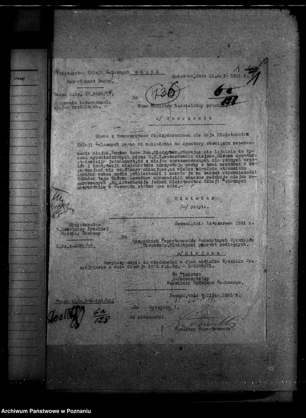 Obraz 5 z jednostki "Sprawy szczegółowo-- administracyjne. Okólniki wewnętrzne"