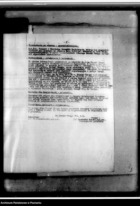 Obraz 8 z jednostki "Okólniki, komunikaty, korespondencja"