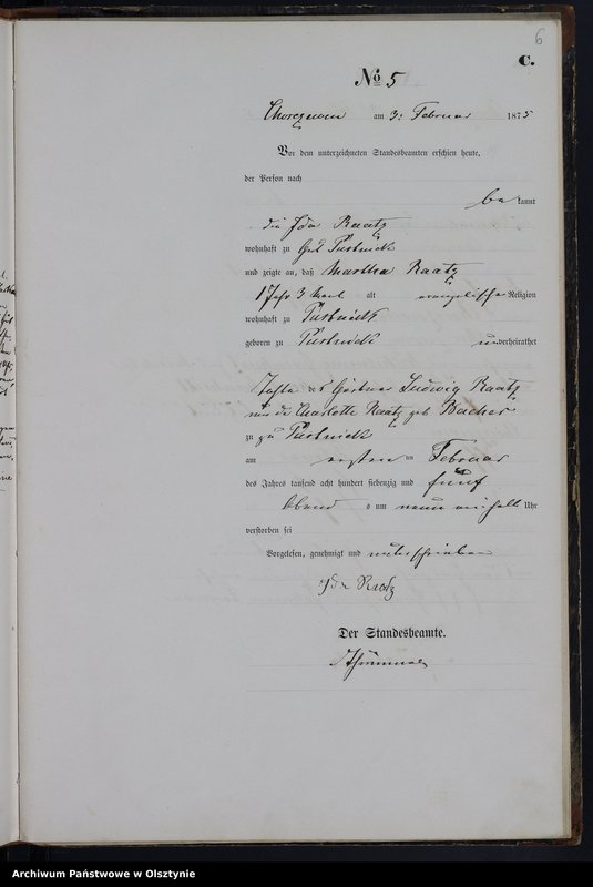 image.from.unit.number "Haupt-Sterbe-Register Nr 1 - 53"