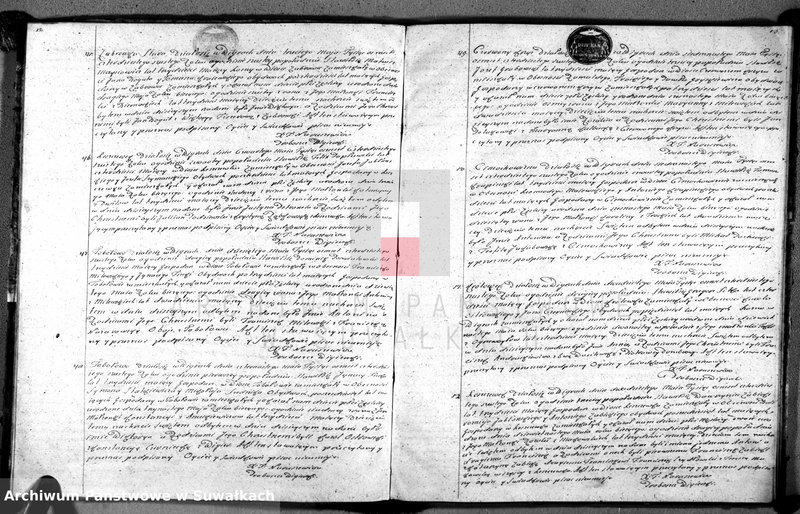 image.from.unit.number "Duplikat z oryginału aktów miejscowych wigierskich urodzonych, zaślubionych y umarłych wieku 1846"