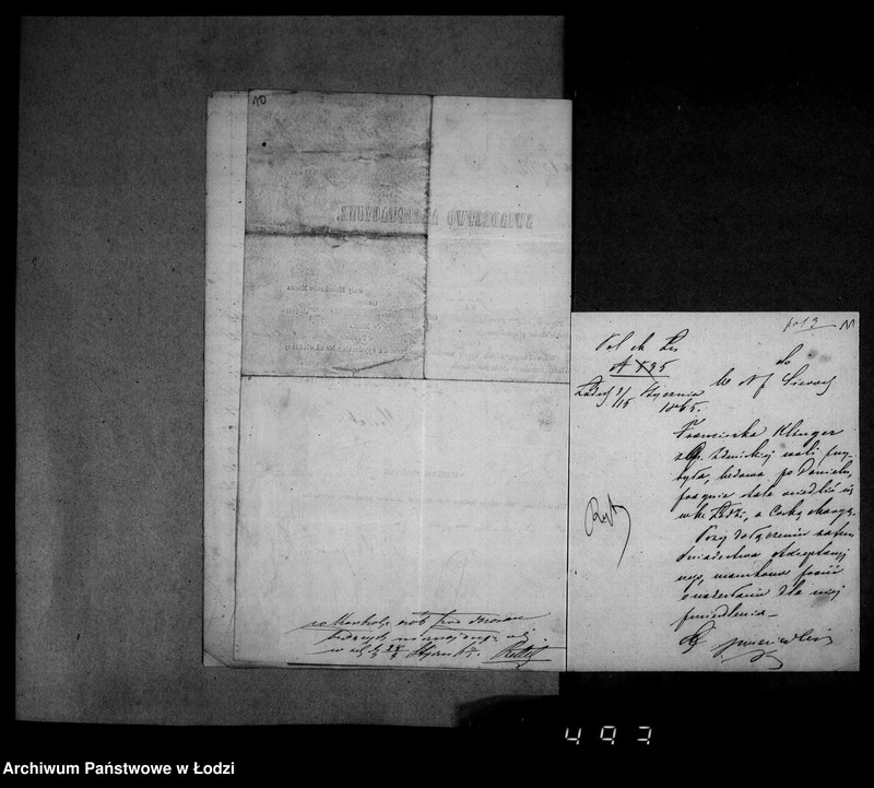 Obraz 12 z jednostki "Akta tyczące się przesiedleń"