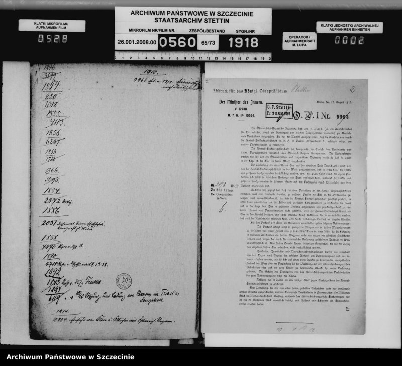 Obraz 2 z jednostki "Handels-Angelegenheiten mit Österreichschen Staaten"