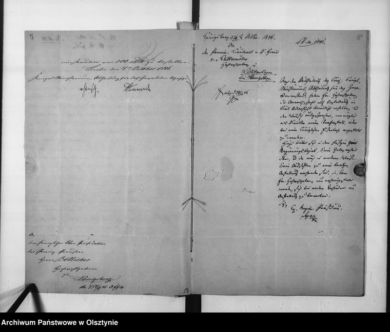 image.from.unit.number "Bescheftigung des Premier-Lieutenents a.d. von Nattermoeller"