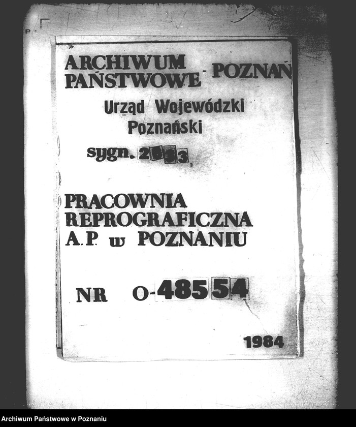 Obraz 1 z jednostki "Rejestr wyłączeń z artykułu 4 ustawy o wykonaniu reformy rolnej folwarku Glinki powiatu bydgoskiego"