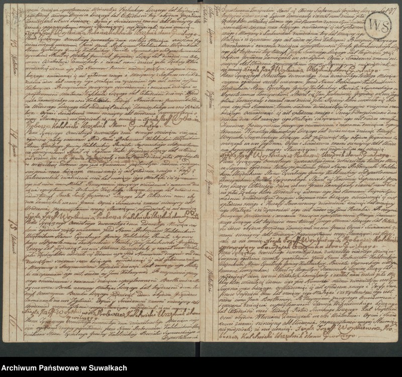 image.from.unit.number "Akta Urodzenia Stanu Cywilnego od Pierwszego Stycznia Roku 1812, do Ostatniego Grudnia tegoż Roku Gminy Kaletnickiey"