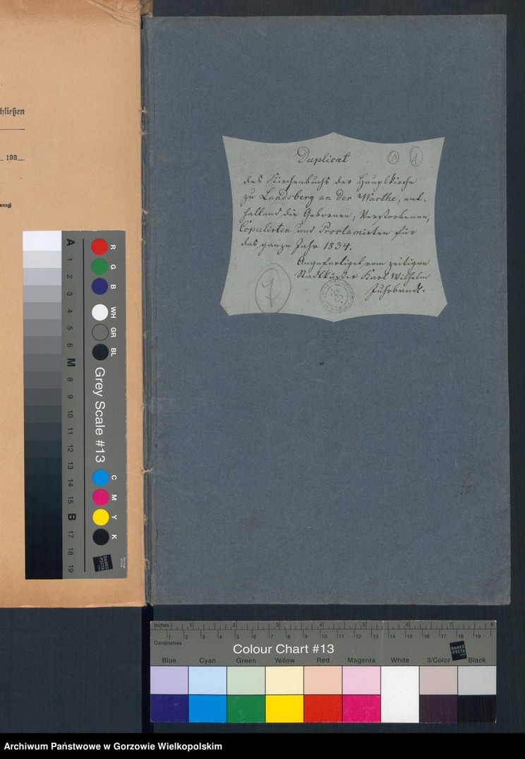 image.from.unit.number "Duplikate der Hauptkirche zu Landsberg an der Warthe (zawiera także księgi zgonów Konkordienkirche z lat 1834-1836)"