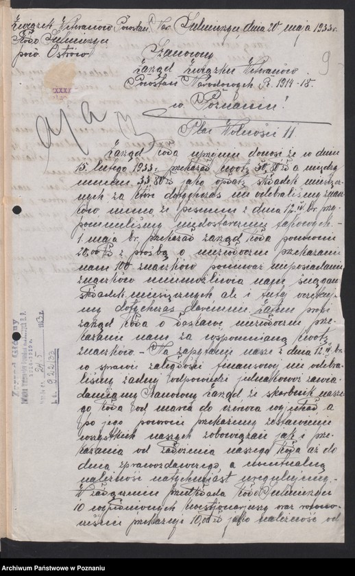 Obraz 13 z jednostki "Sulmierzyce, powiat Krotoszyn - akta koła."