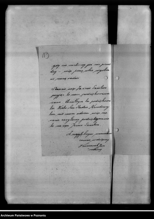 Obraz 17 z jednostki "Austria - Komitet Pomocy Polakom w zaborze austriackim - korespondencja różna"