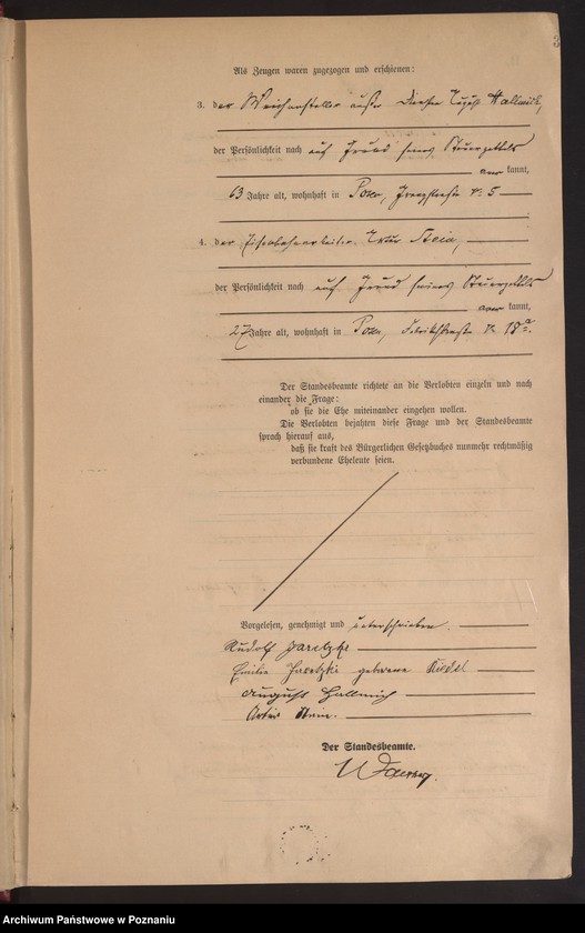 Obraz 5 z jednostki "Księga miejscowa małżeństw tom I [Rejestr główny małżeństw]"