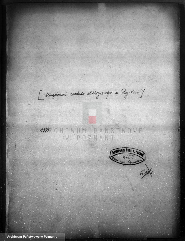 Obraz 4 z jednostki "/Urządzenie zakładu elektrycznego w Rogoźnie/"