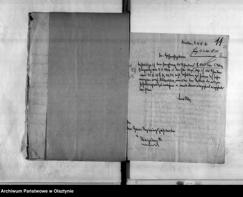 image.from.unit.number "Disciplinarverfahren gegn den Winterschuldirektor Schöttler in Rastenburg"