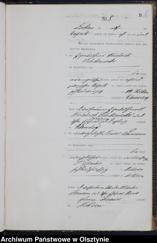 image.from.unit.number "Heiraths-Neben-Register Nr 1 - 20"