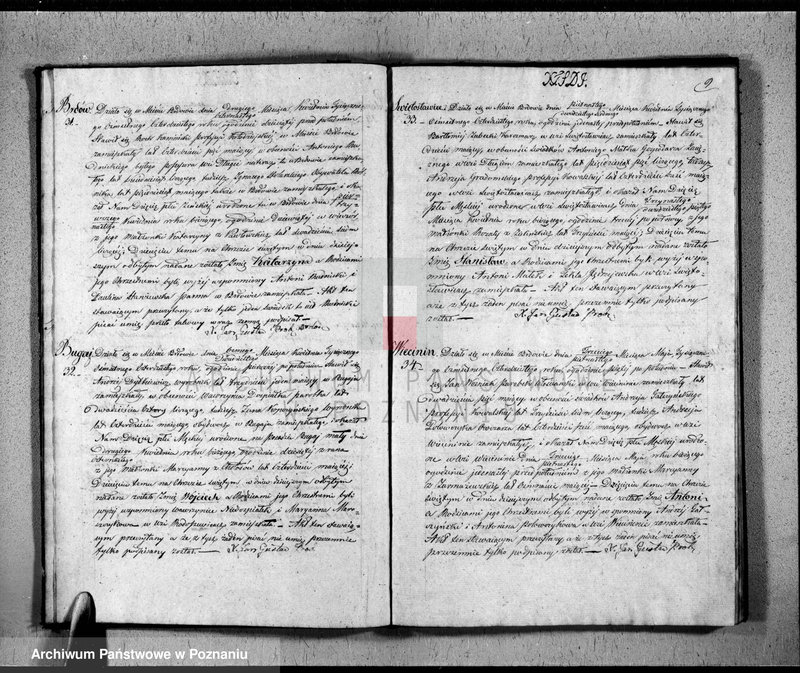 Obraz 10 z jednostki "Duplikat akt urodzonych, małżeństw, zgonów"