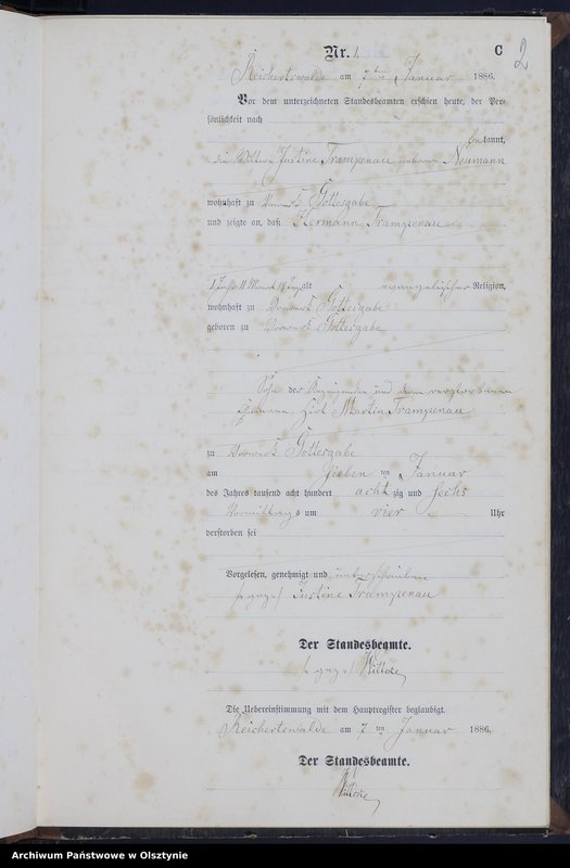 image.from.unit.number "Sterbe-Neben-Register Nr 1 - 49"