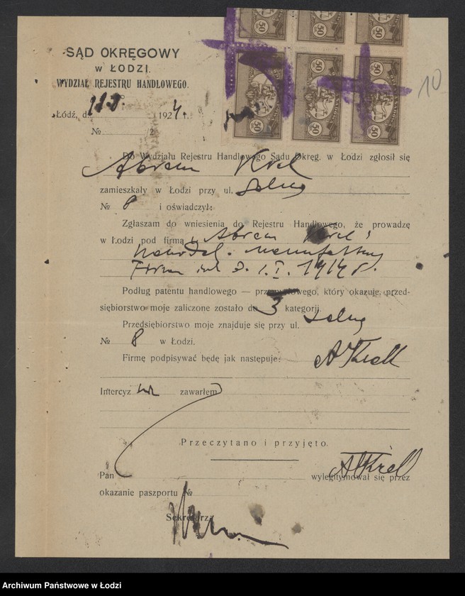 Obraz 12 z jednostki "Krel Abram- sprzedaż manufaktury bawełnianej"