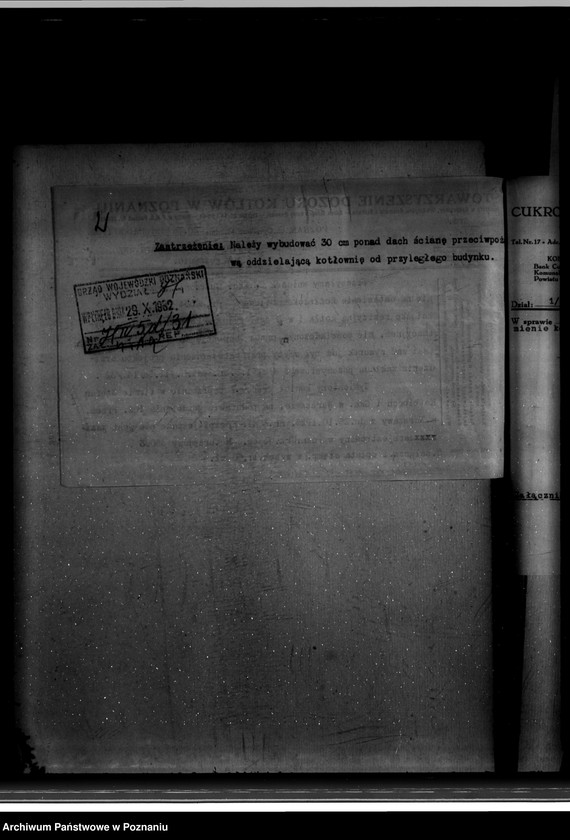 Obraz 6 z jednostki "Cukrownia w Środzie Nr woj. 6574"