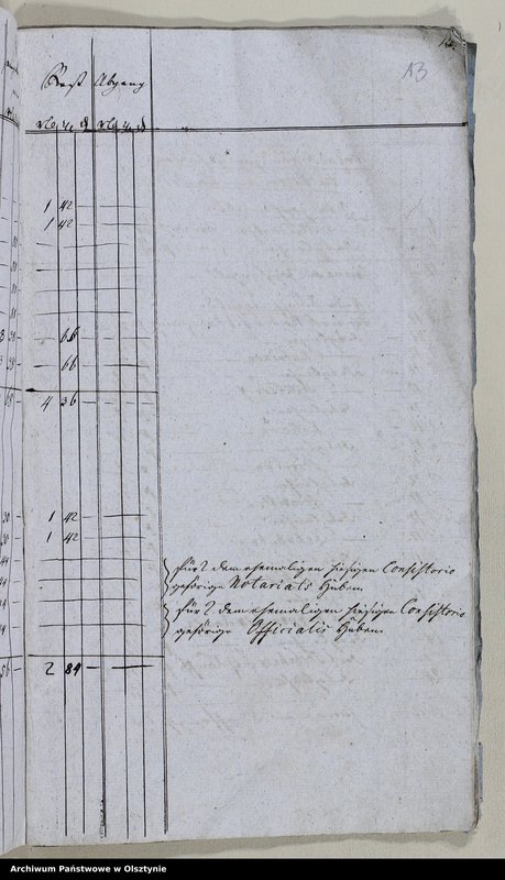image.from.unit.number "Kirchenkassen Rechnung der Saalfeldschen Stadt Kirche über Einnahme und Ausgabe"