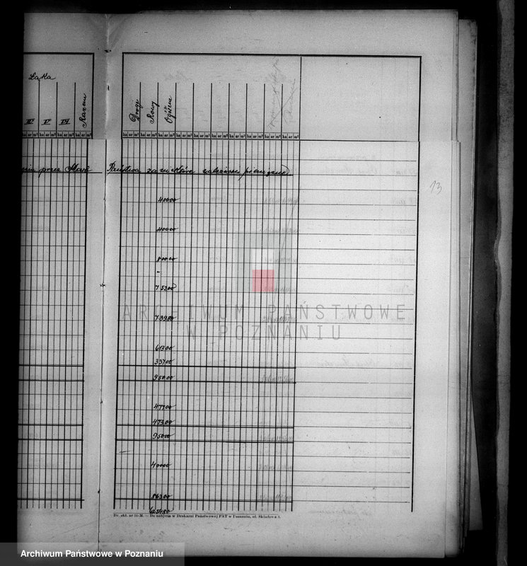 Obraz 17 z jednostki "Tymczasowy rejestr pomiarowy majątku Samostrzel /Śmielin i Kraczki/ powiatu wyrzyskiego"