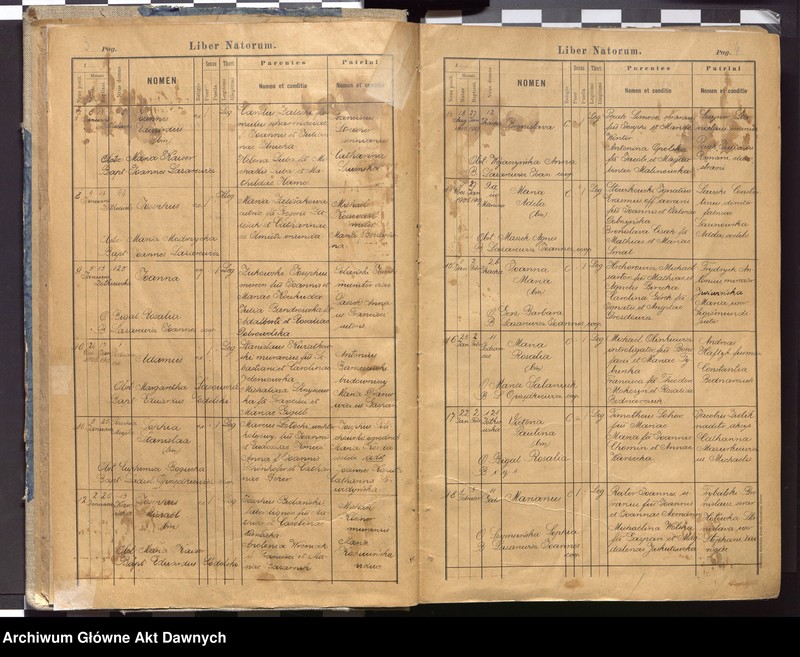 image.from.unit.number "Parafia: Lwów, par. św. Marcina. Dekanat: Lwów. Księga metrykalna urodzeń, ślubów i zgonów dla parafii miejskiej i przedmieść: Zamarstynów i Zniesienie."