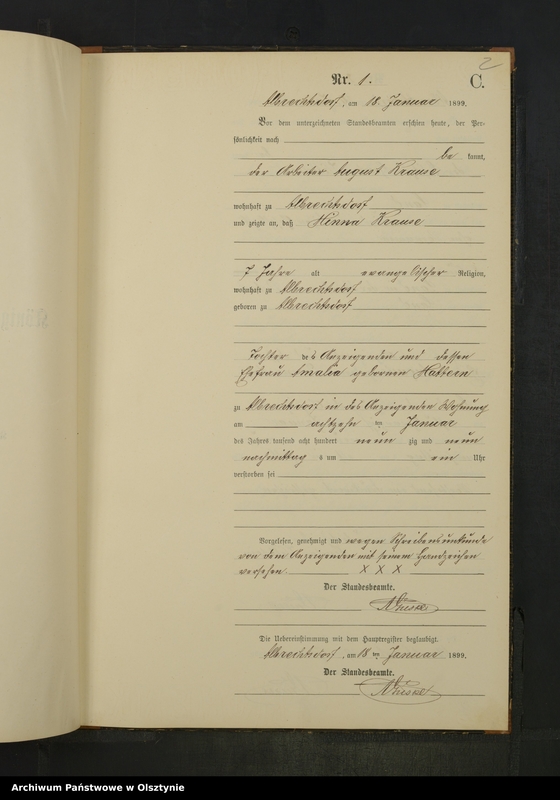 image.from.unit.number "Sterbe-Neben-Register Nr 1 - 26"