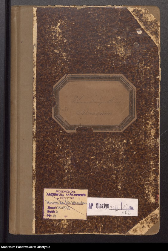 image.from.unit.number "Verordnungs Buch des Kirchspiels Schwarzstein"