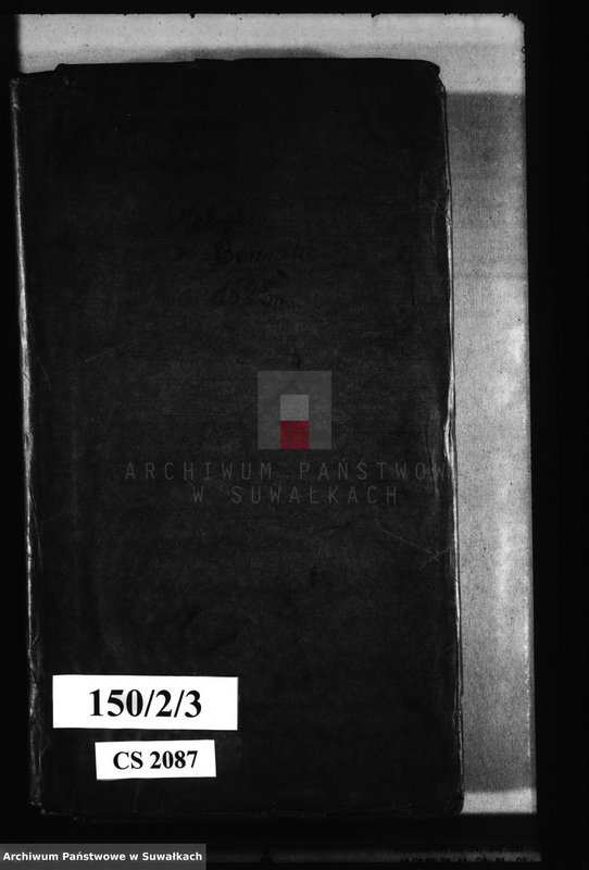image.from.unit.number "Metryki czyli Wypisy służące do Akt Ślubnych Gminy Berzniki na Rok 1823"