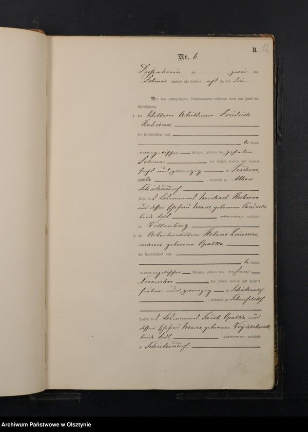 image.from.unit.number "Heiraths-Haupt-Register Nr 1 - 49"