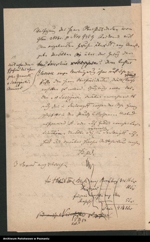 Obraz 14 z jednostki "A. betr. den polnischen General Ambrosius von Skarzyński"