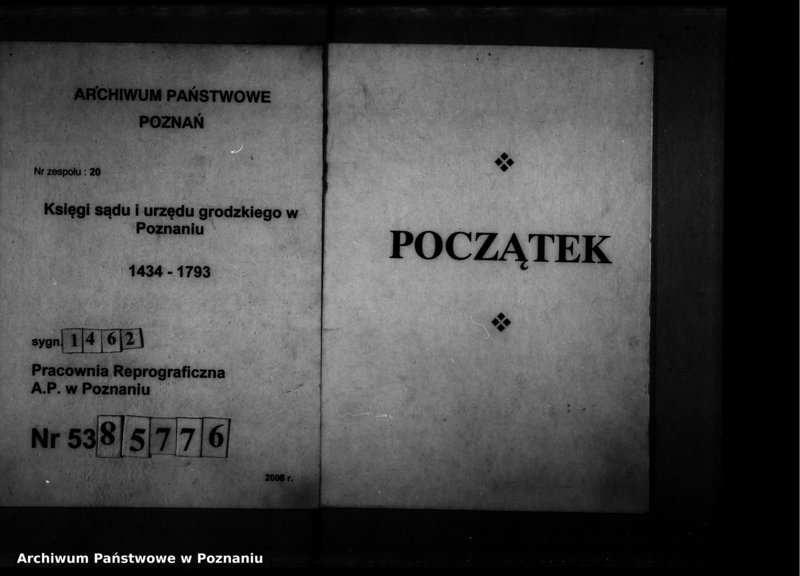 Obraz 1 z jednostki "Decreta officii [inducta]"