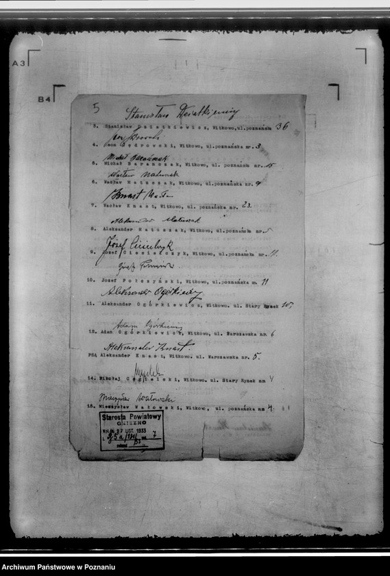 Obraz 9 z jednostki "/Towarzystwo Gimnastyczne,,Sokół" w Witkowie/"