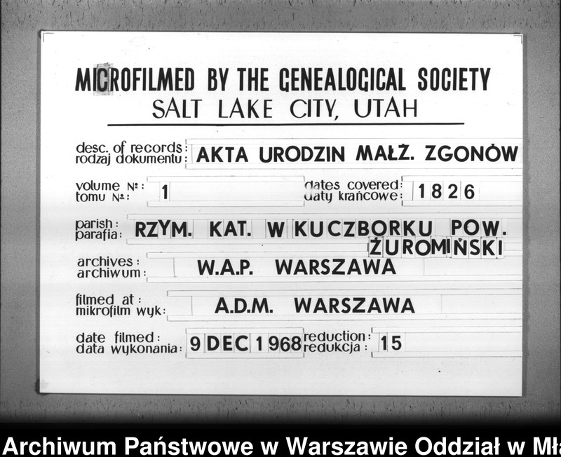 image.from.unit.number "Akta urodzin, małżeństw i zgonów"