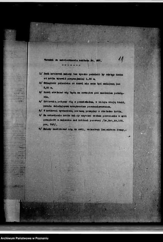 Obraz 15 z jednostki "Zatwierdzenie zakładu przemysłowego tartaku/ W. Machoy w Błotnicy powiat wolsztyński"