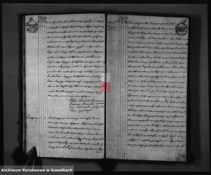 Obraz 16 z jednostki "Akta Zaślubionych Gminy Berznickiey od 1 Maja 1810 Roku oraz z 1811"