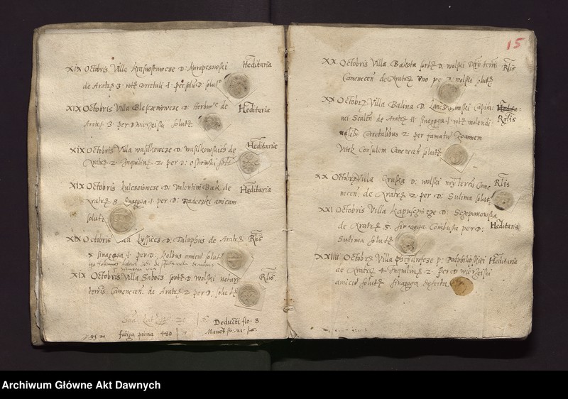 image.from.unit.number "Regestrum exactionis contributionum de aratris -- in toto palatinatu Podoliae in conventu Piotrcoviensi sancitarum --"