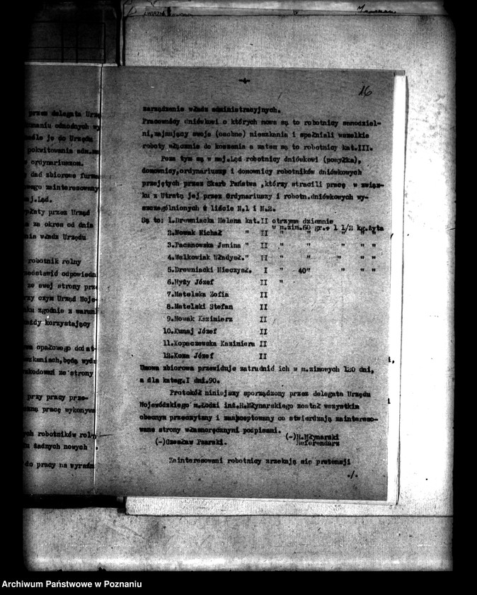 Obraz 20 z jednostki "Odszkodowania służby folwarcznej przejętej przez Skarb Państwa z majątku przymusowo wykupionego majątku Ląd powiatu konińskiego"