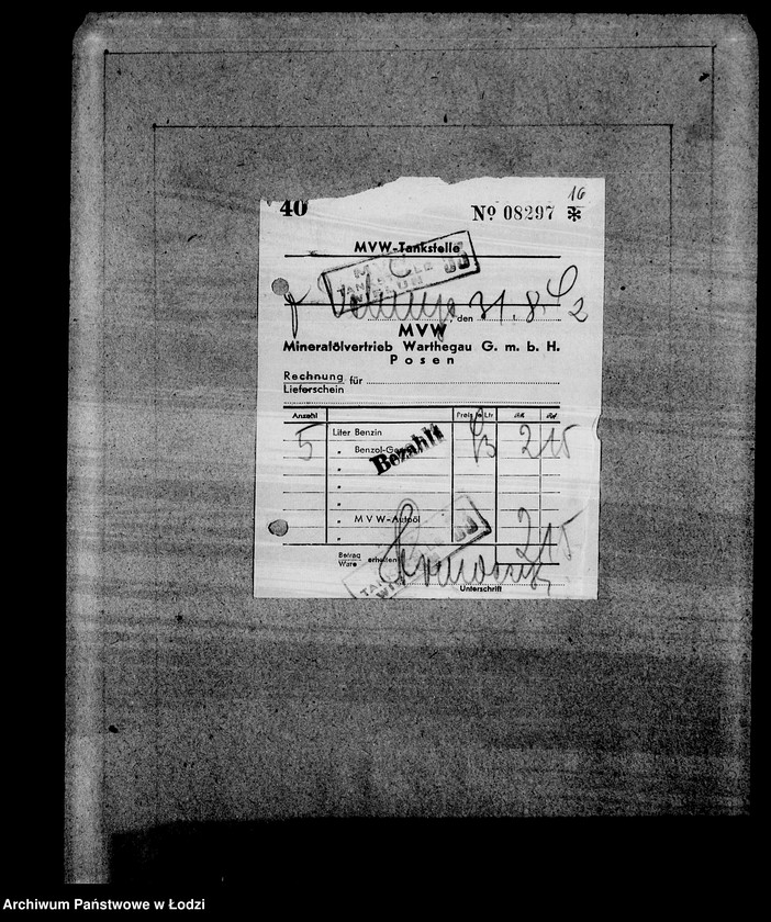 Obraz 20 z jednostki "Sonderkonto 12300. Belege 401-500"