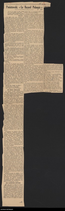 image.from.unit.number "Buyko Bolesław; Załączniki: a) strona tytułowa, ustęp i spis rozdziałów książki B. Buyko; Quelques ephemerides"... Pour sauver la Pologne 1939; b) wycinki prasowe; L.1"