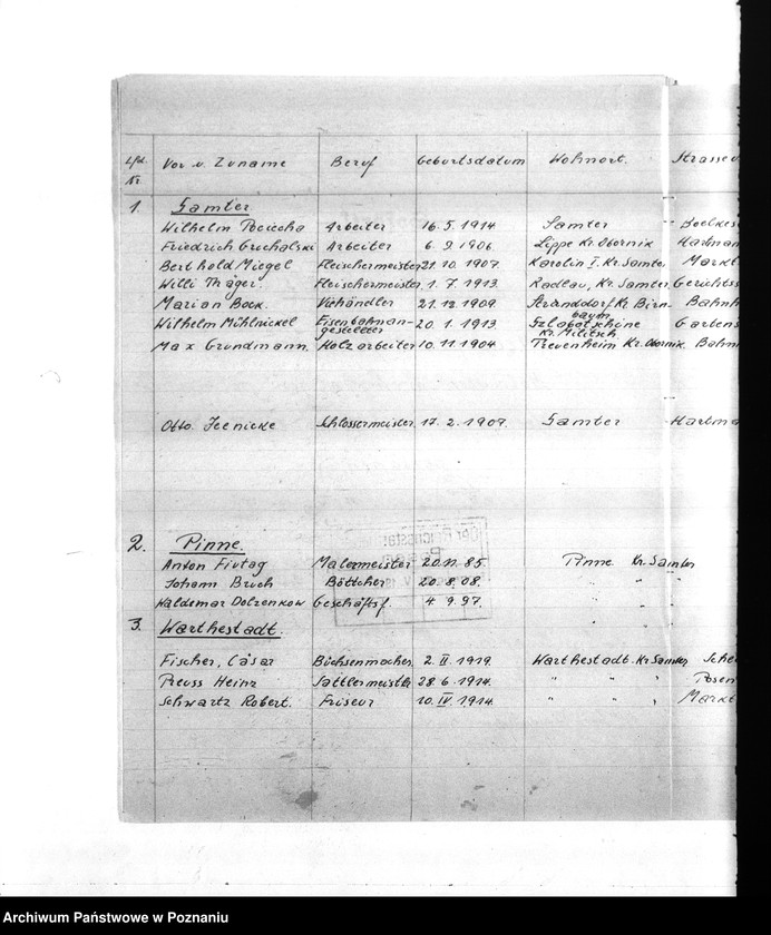 Obraz 6 z jednostki "Amtliche Meldungen Kreis Samter (Szamotuły)"