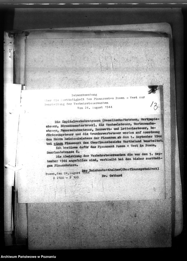 Obraz 17 z jednostki "Verordnungsblatt Nr. 14"