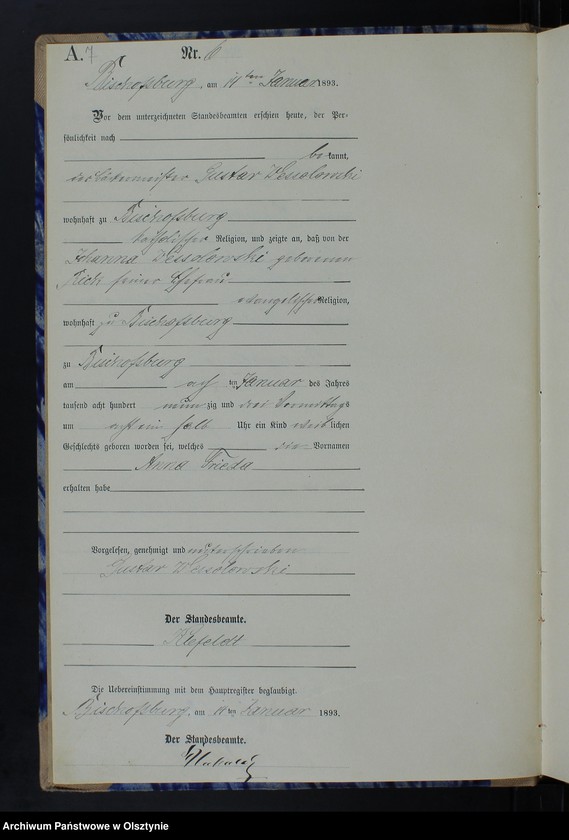 image.from.unit.number "Geburts-Neben-Register Nr 1 - 157"