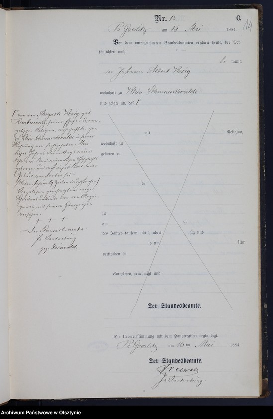 image.from.unit.number "Sterbe-Neben-Register Nr 1 - 42"
