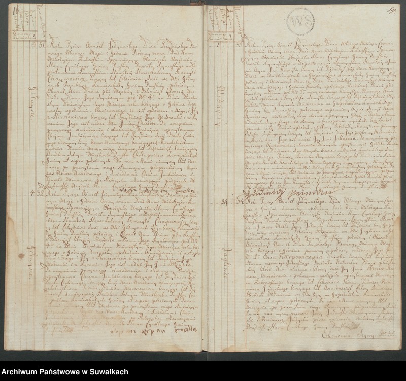 image.from.unit.number "Akta urodzonych gminy puńskiey od 1-go maja 1811do dnia ostatniego grudnia roku tegoż."
