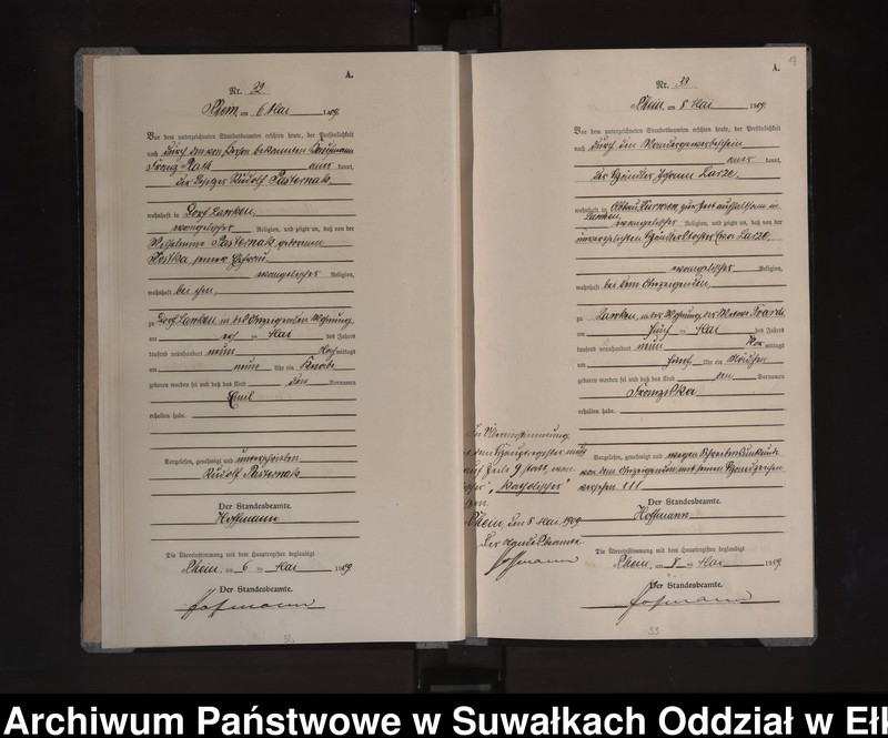 image.from.unit.number "Geburts-Neben-Register des Preussischen Standes-Amtes Orlen Kreis Loetzen"