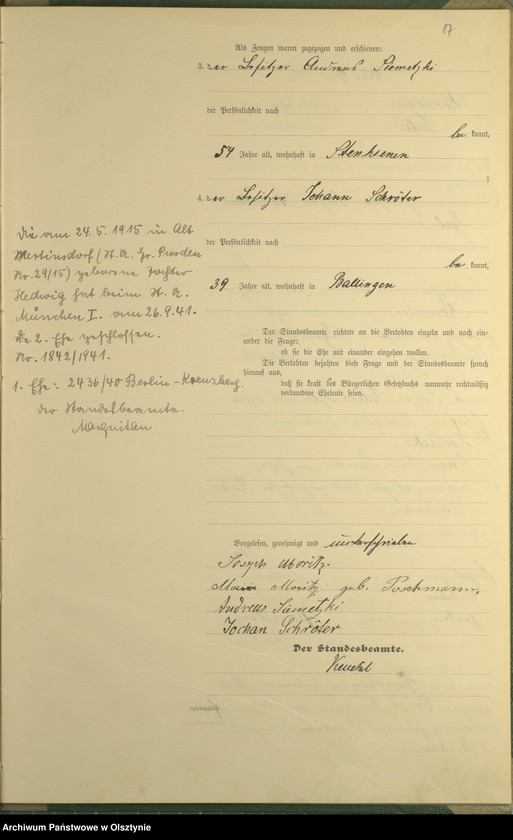 image.from.unit.number "Heiraths-Haupt-Register Nr 1 - 16"